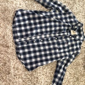 Hollister plaid camisole